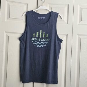 Life is Good Men's SUN & SEA Crusher-LITE Tank. CONT T
